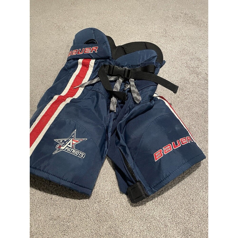 Bauer Patriots S/P Hockey Pants Navy Padded Lace up